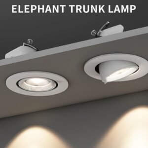 Adjustable Round Recessed LED Downlight