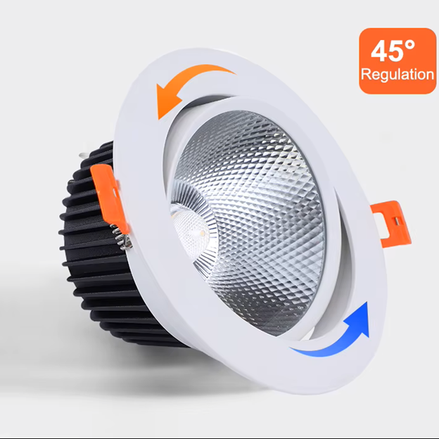 Adjustable Round Recessed LED Downlight