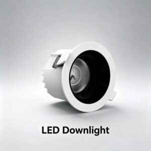 RECESSED ALUMINIUM LED DOWNLIGHT