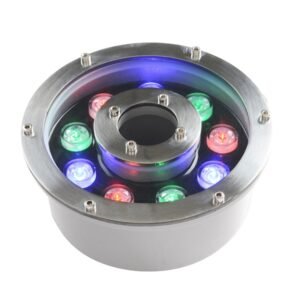 Immersible RGB lighting fixture