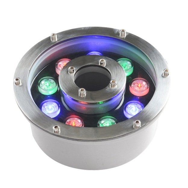Immersible RGB lighting fixture