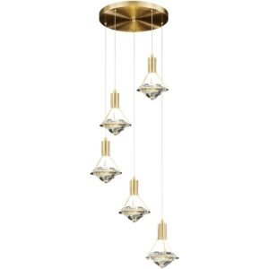 Decorative LED ceiling pendant light