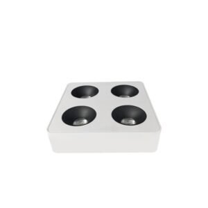 Surface-Mounted Four-Head LED Spotlight-4x12W-3000K
