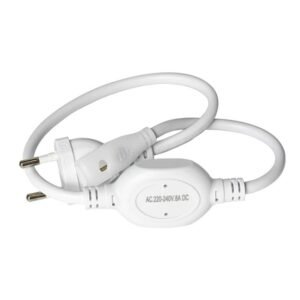 220V Power Plug Cord for COB LED Light Strip